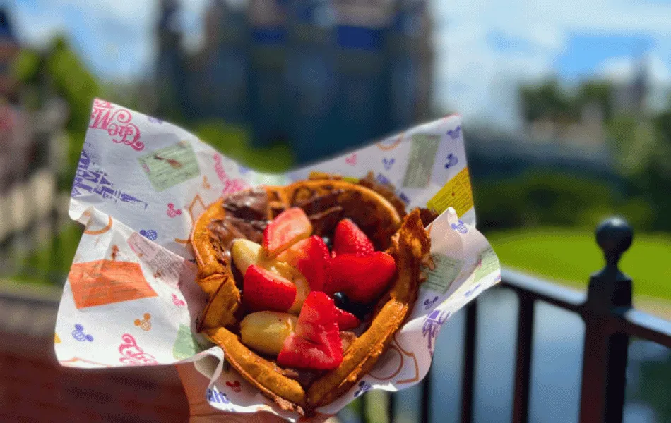 Fruit Waffle Disney